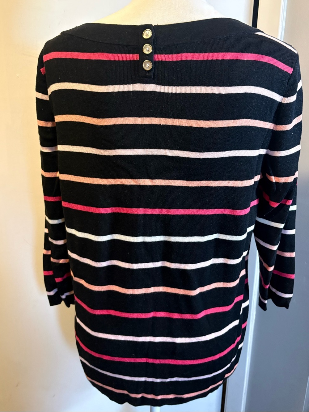 Talbots Multi Color Striped Top - Picture 3 of 6
